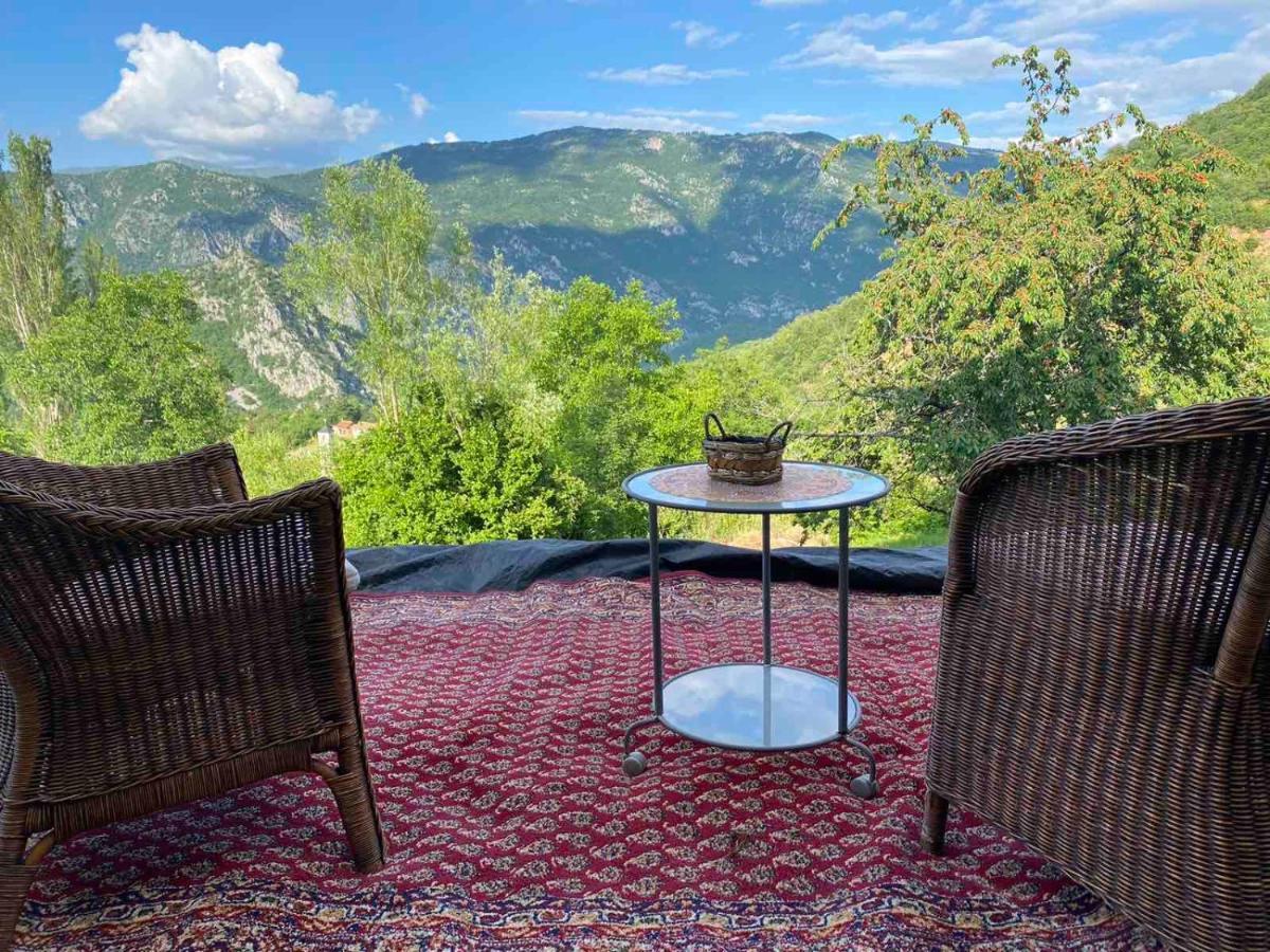Cottage Modrich Struga Extérieur photo